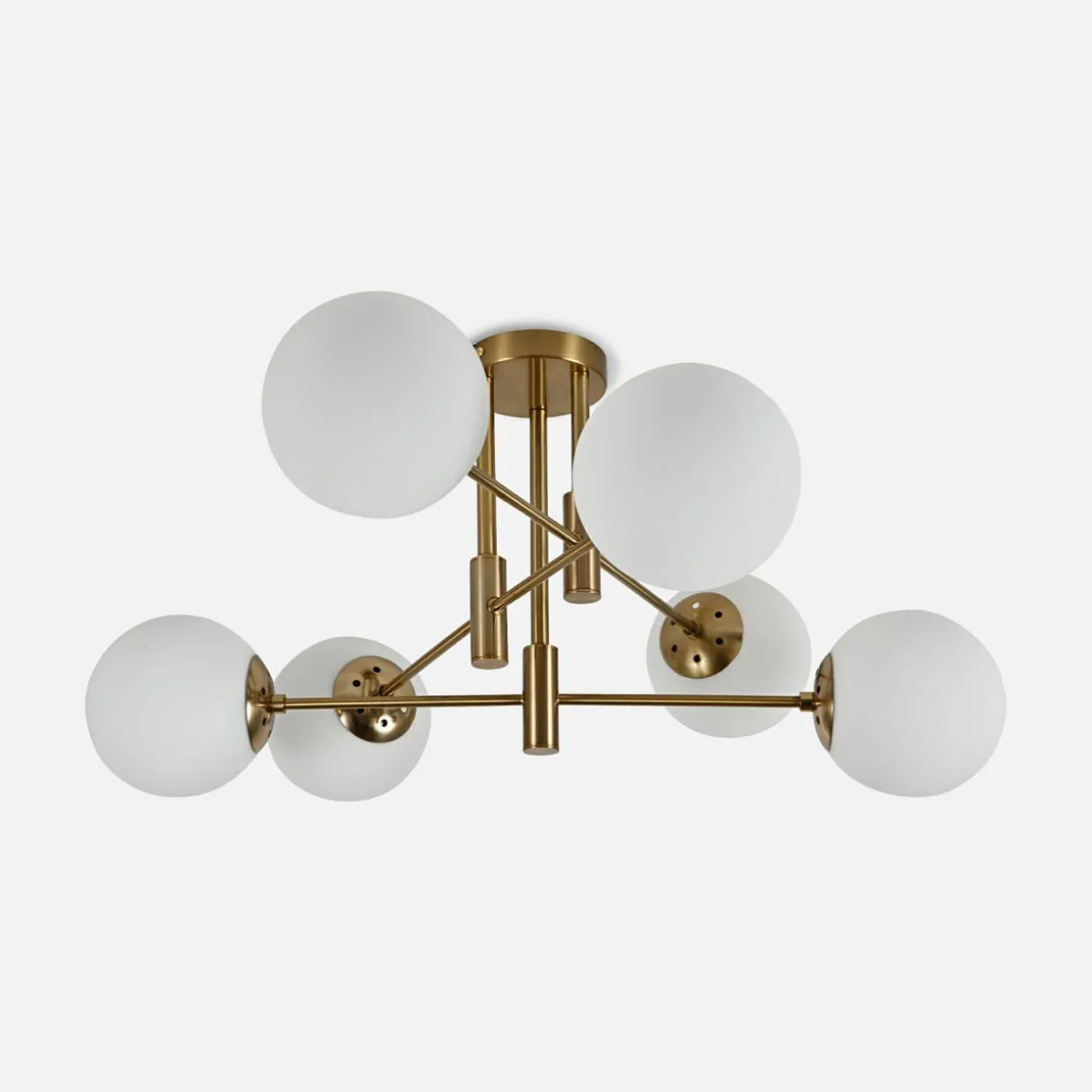 Lampa sufitowa kule złota DORADO 6