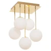 Lampa sufitowa kule złota MEFISTO 5