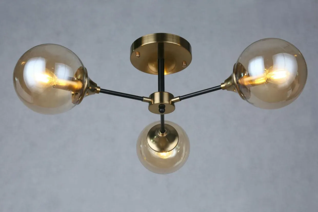 Lampa sufitowa kule złota FRIDA 3