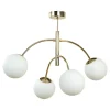 Lampa sufitowa kule złota białe VOLTA 4
