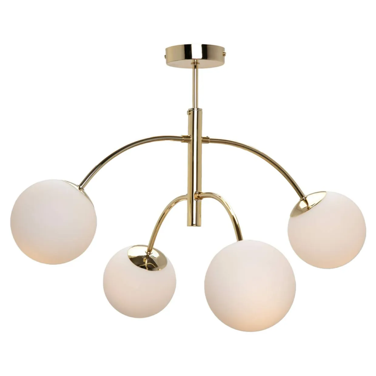 Lampa sufitowa kule złota białe VOLTA 4