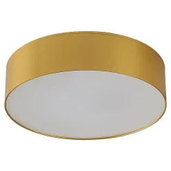 Lampa sufitowa LED barwa neutralna 4000K złota SOLARI 8 cm