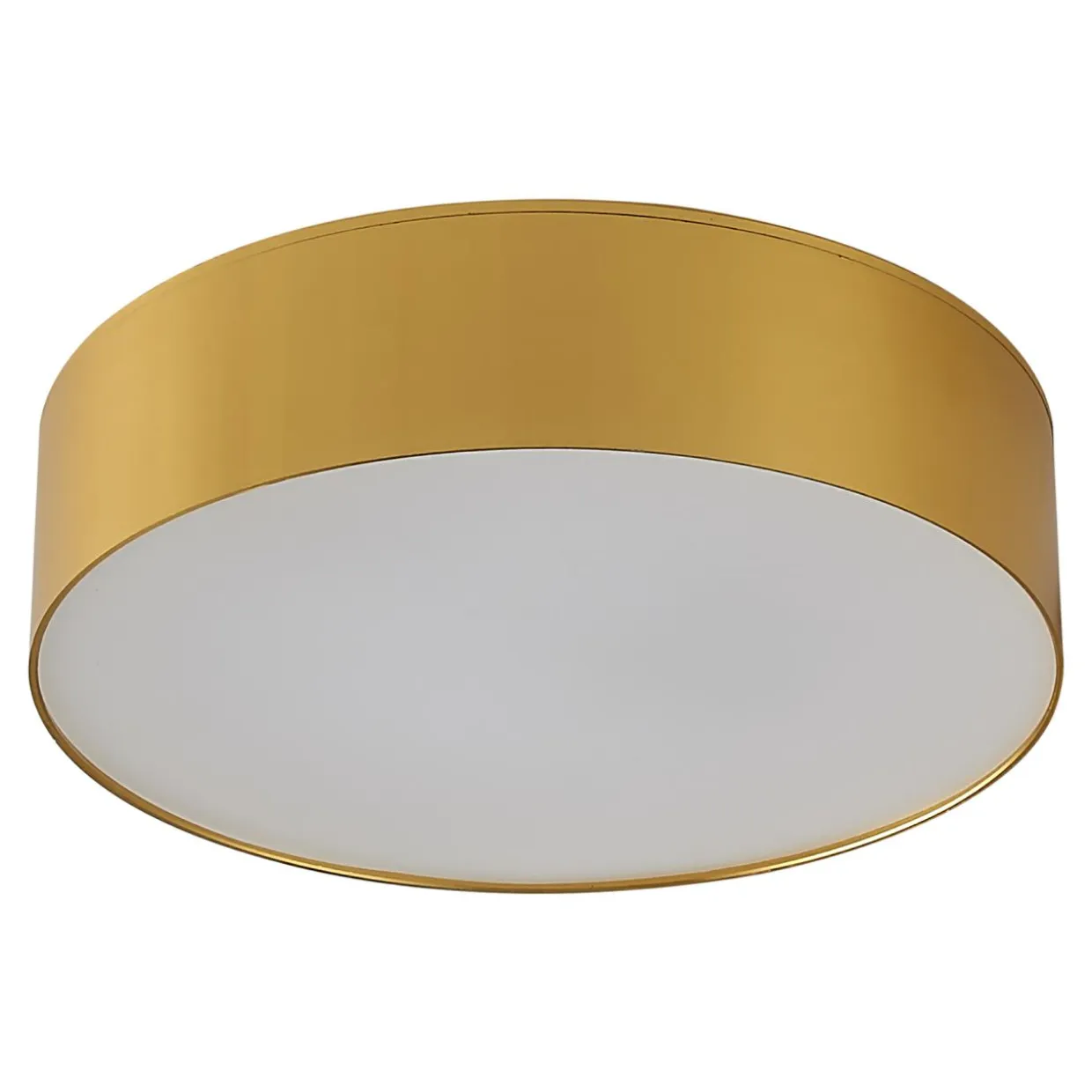 Lampa sufitowa LED barwa neutralna 4000K złota SOLARI 8 cm