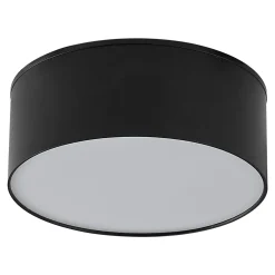 Lampa sufitowa LED barwa neutralna 4000K czarna SOLARI 12 cm