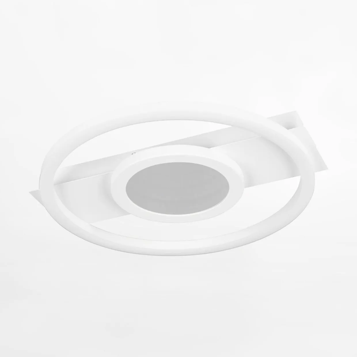 Lampa sufitowa LED biała WHEELER