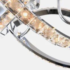 Lampa sufitowa LED chrom ABRO