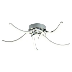 Lampa sufitowa LED chrom FOCUS 5
