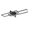 Lampa sufitowa LED czarna SALINAS