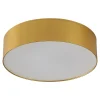 Lampa sufitowa LED SOLARI barwa ciepła 3000K złota 8 cm