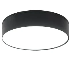Lampa sufitowa LED SOLARI barwa ciepła 3000K czarna SOLARI 8 cm