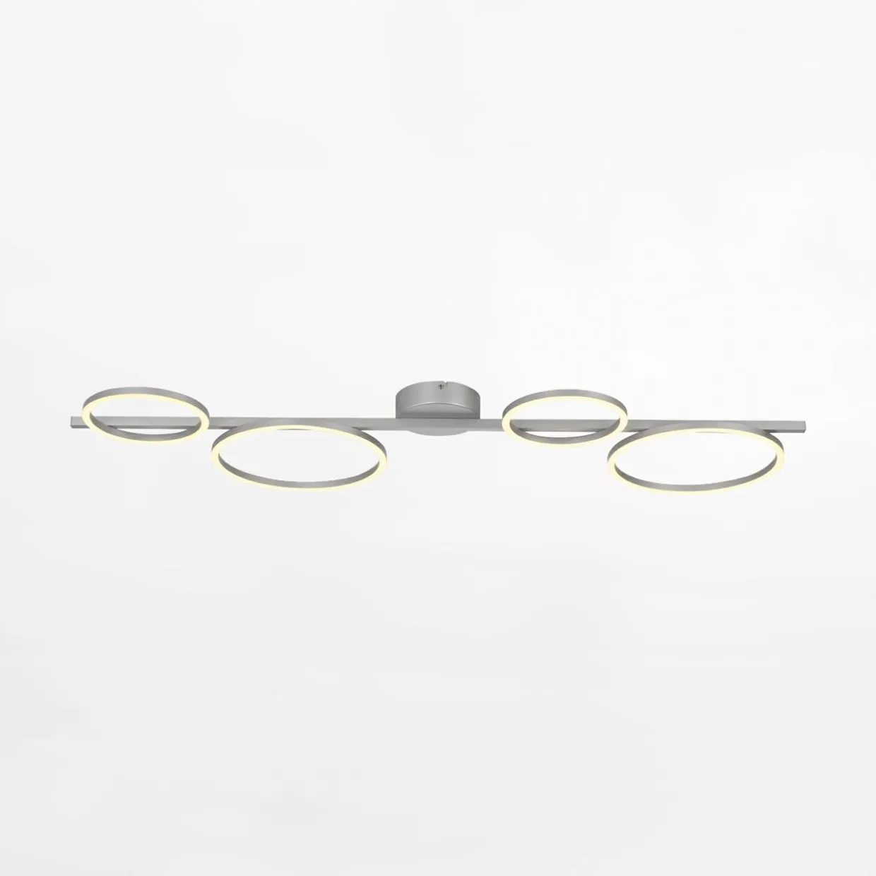 Lampa sufitowa LED srebrna MINI RITUS