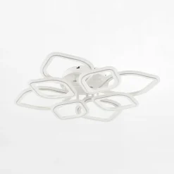 Lampa sufitowa LED 75W biała chrom ILLUMIA