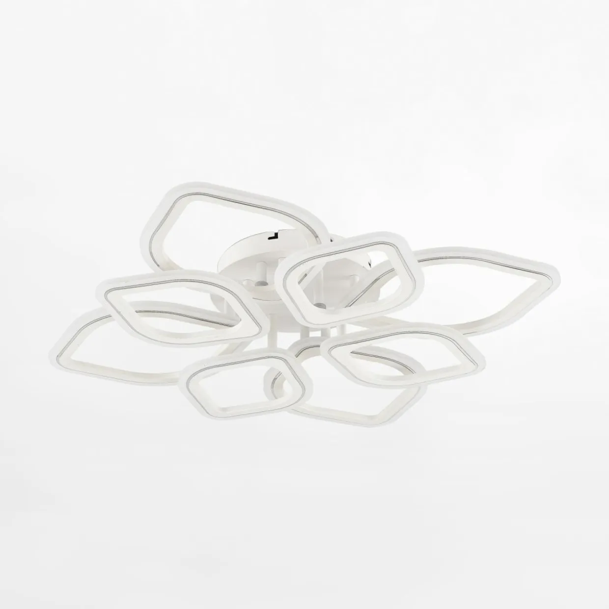 Lampa sufitowa LED 75W biała chrom ILLUMIA