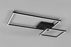 Lampa sufitowa LED 25W czarna PADELLA