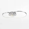 Lampa sufitowa LED 30W srebrna ASMINA