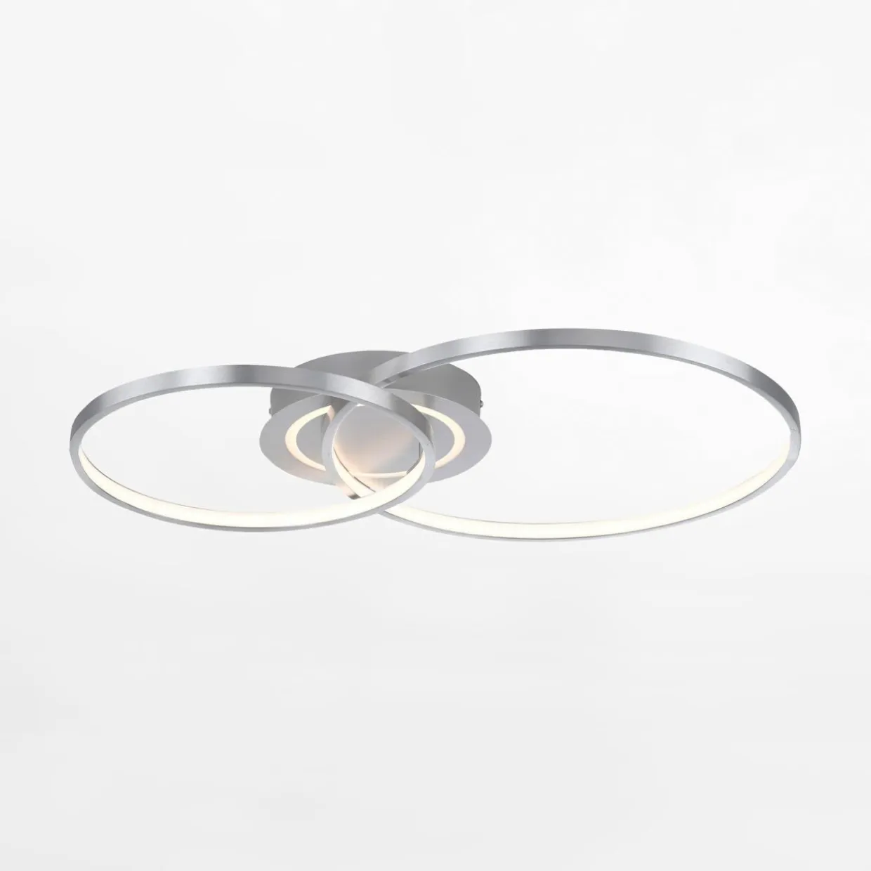 Lampa sufitowa LED 30W srebrna ASMINA