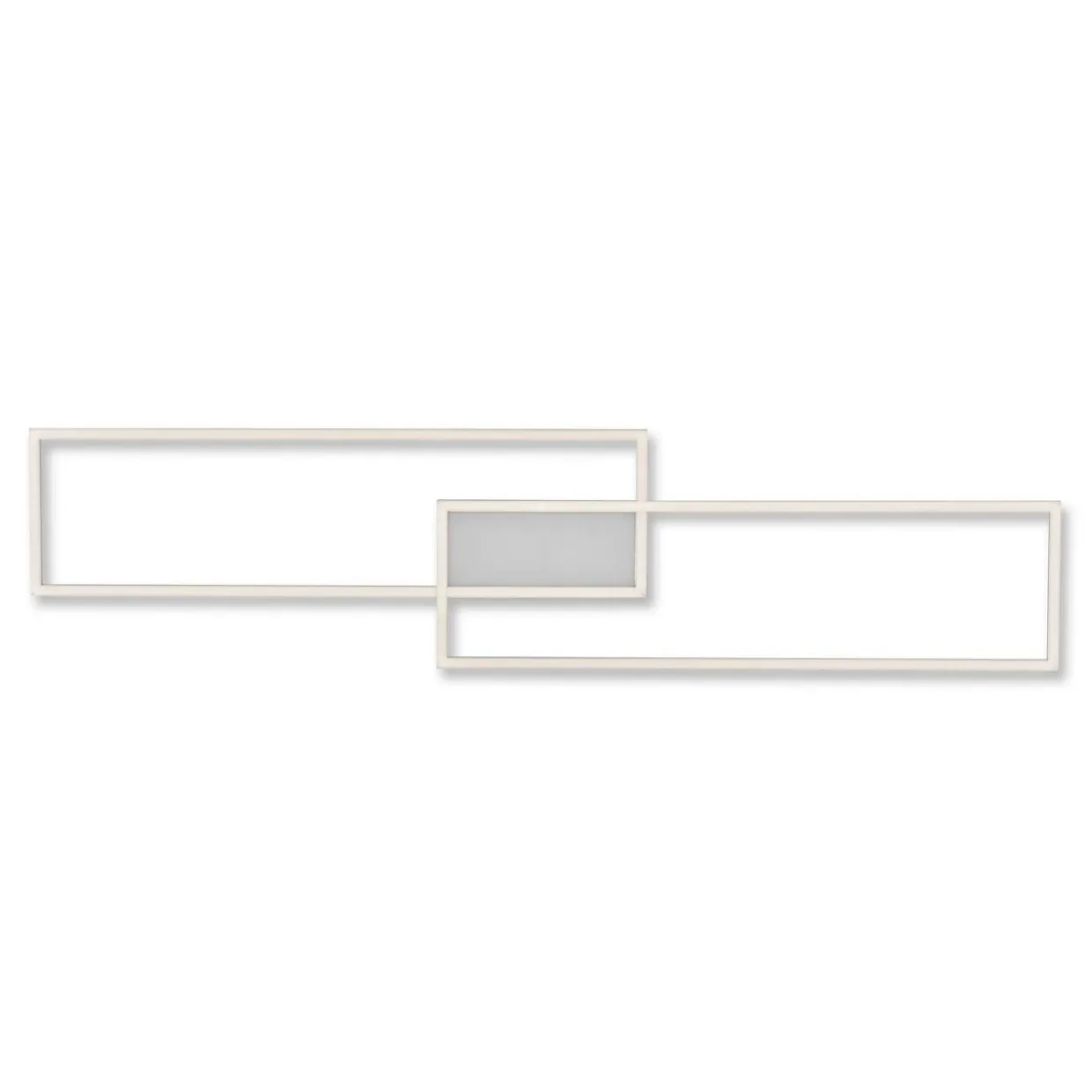 Lampa sufitowa LED z pilotem srebrna ASMIN