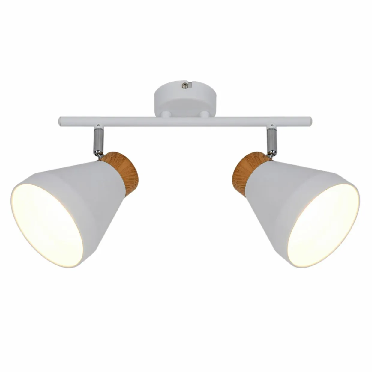Lampa sufitowa listwa 2-punktowa biała mat HANDA