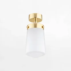 Lampa sufitowa mosiądz PASADENA