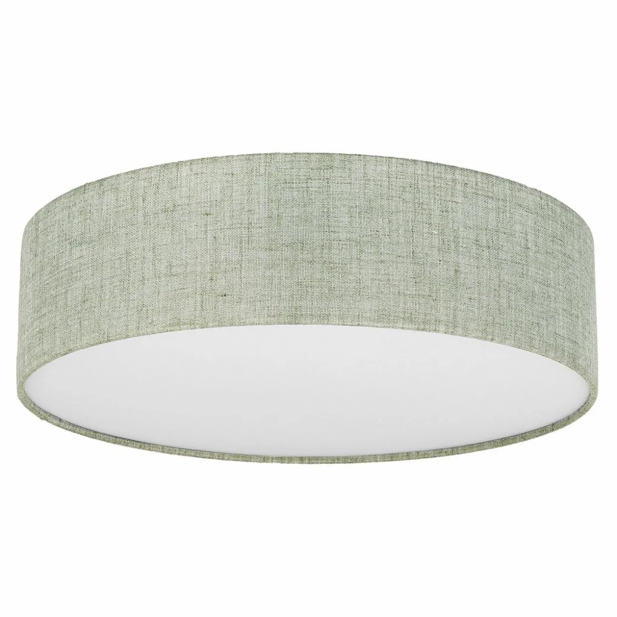 Lampa sufitowa okrągła szarozielona EARTH 60 cm