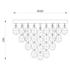 Lampa sufitowa PARDO 18365L