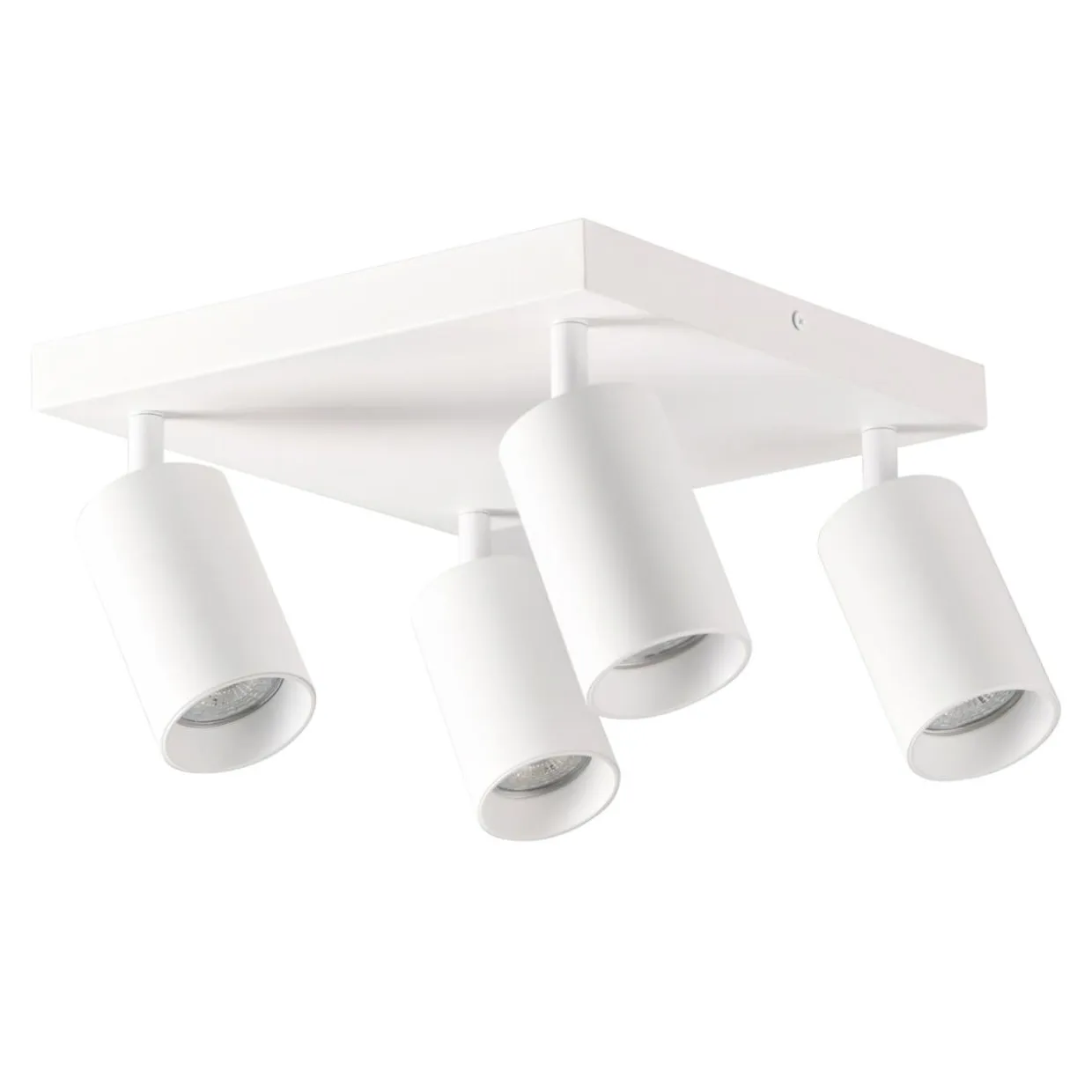 Lampa sufitowa 4-punktowa biało-złota MARIBEL IV