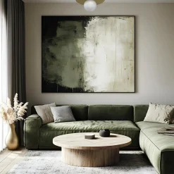 Lampa sufitowa złota FLAT