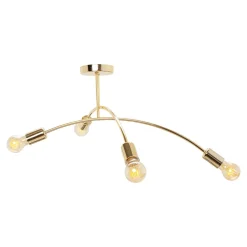 Lampa sufitowa złota KORTE 35 cm