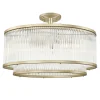 Lampa sufitowa złota SERGIO 50 cm