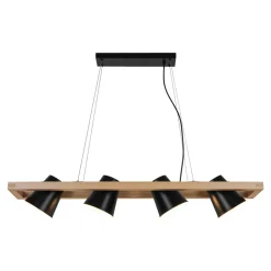 Lampa wiszaca czarna ELTI