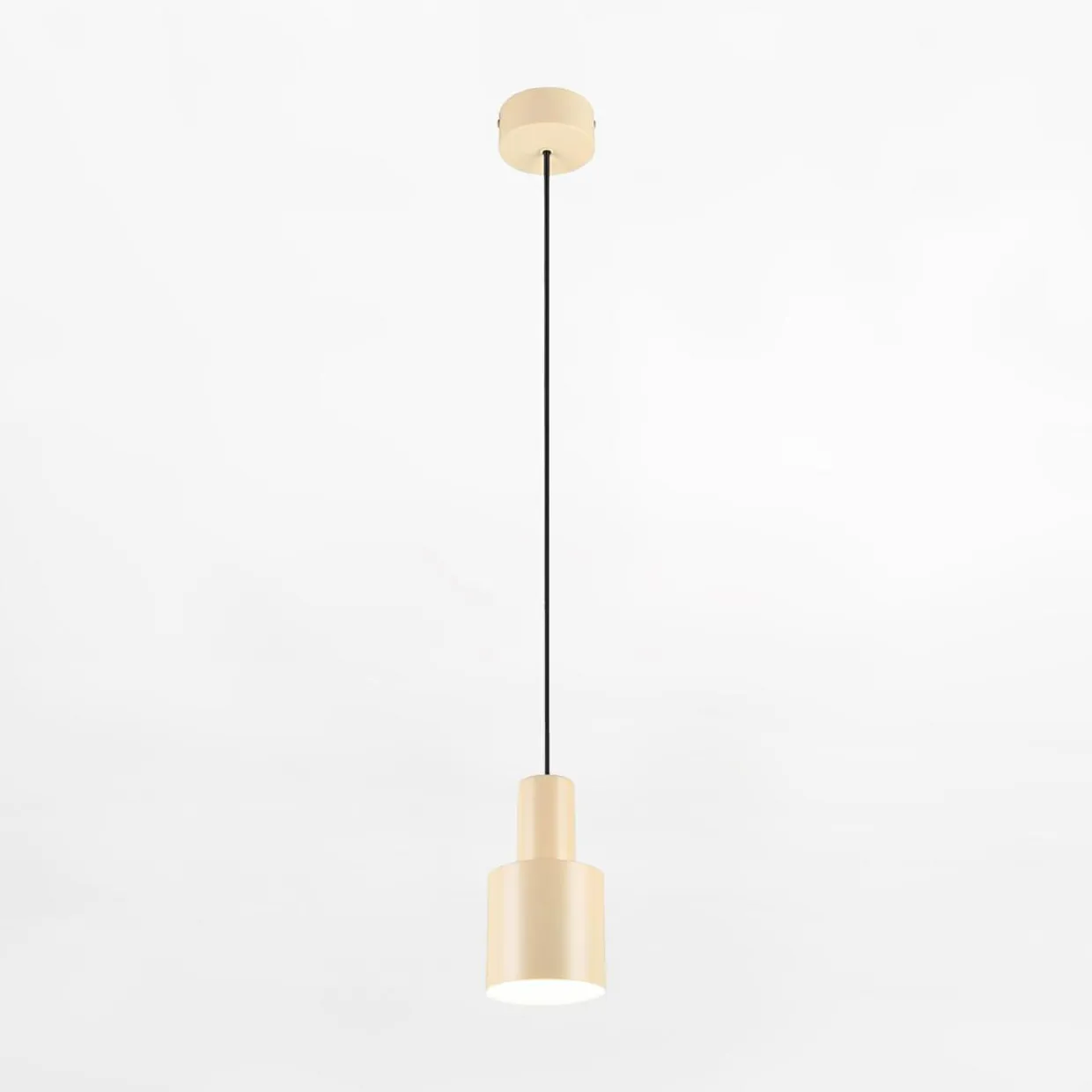 Lampa wisząca beżowa AGUDO