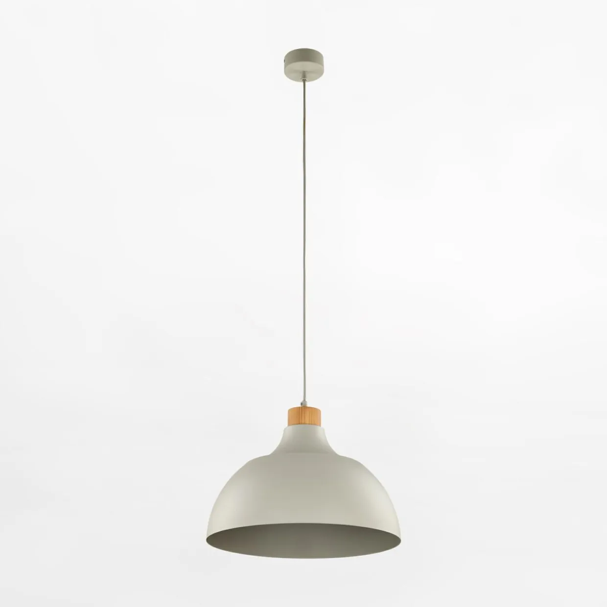Lampa wisząca beżowa CAP