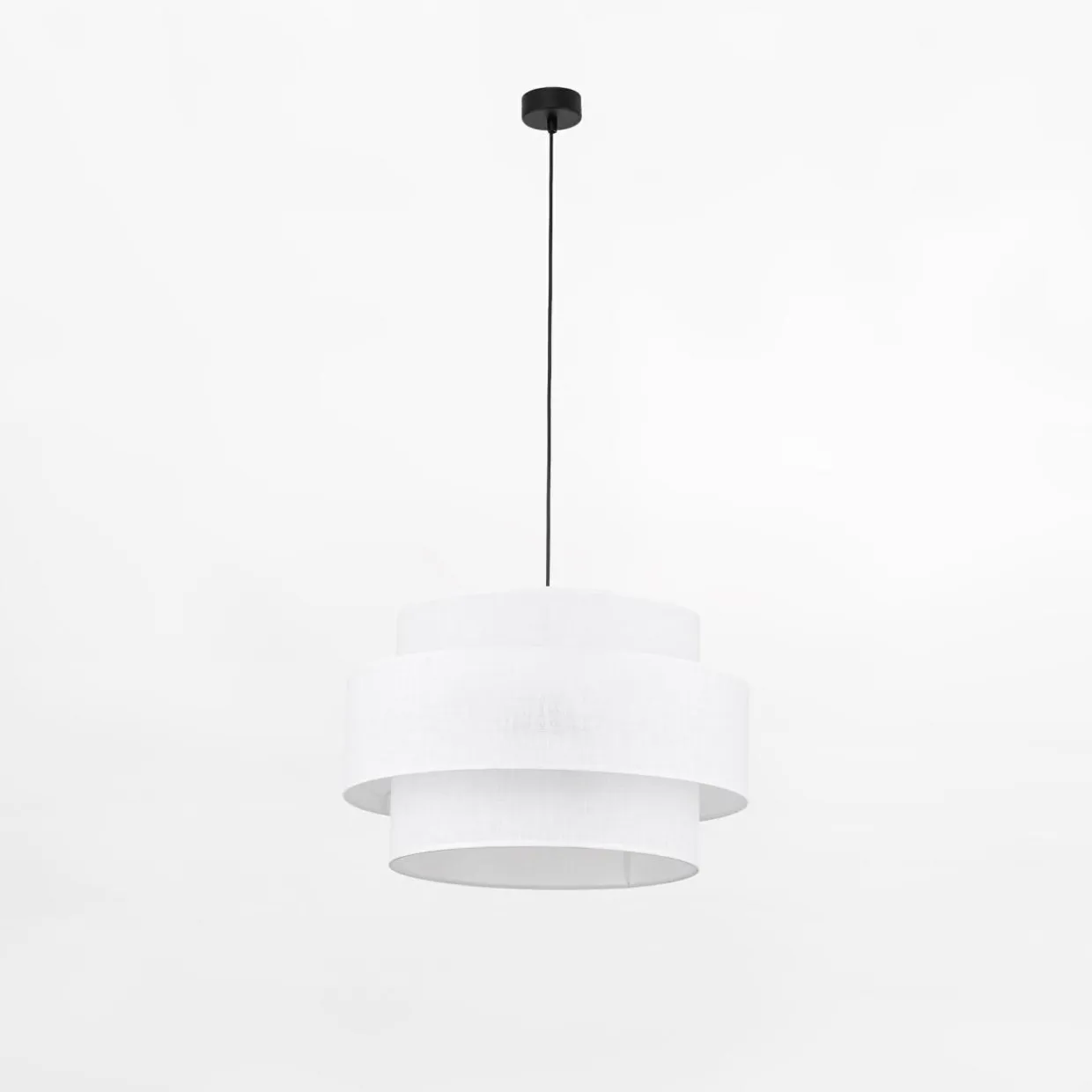Lampa wisząca biała CALISTO 50 cm