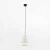 Lampa wisząca biała CALISTO fi 20 cm