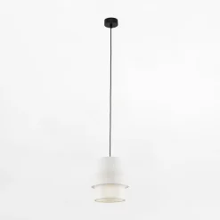 Lampa wisząca biała CALISTO fi 20 cm