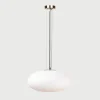 Lampa wisząca biało-złota UFO 40 cm