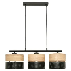 Lampa wisząca boho 3 abażury NICOL