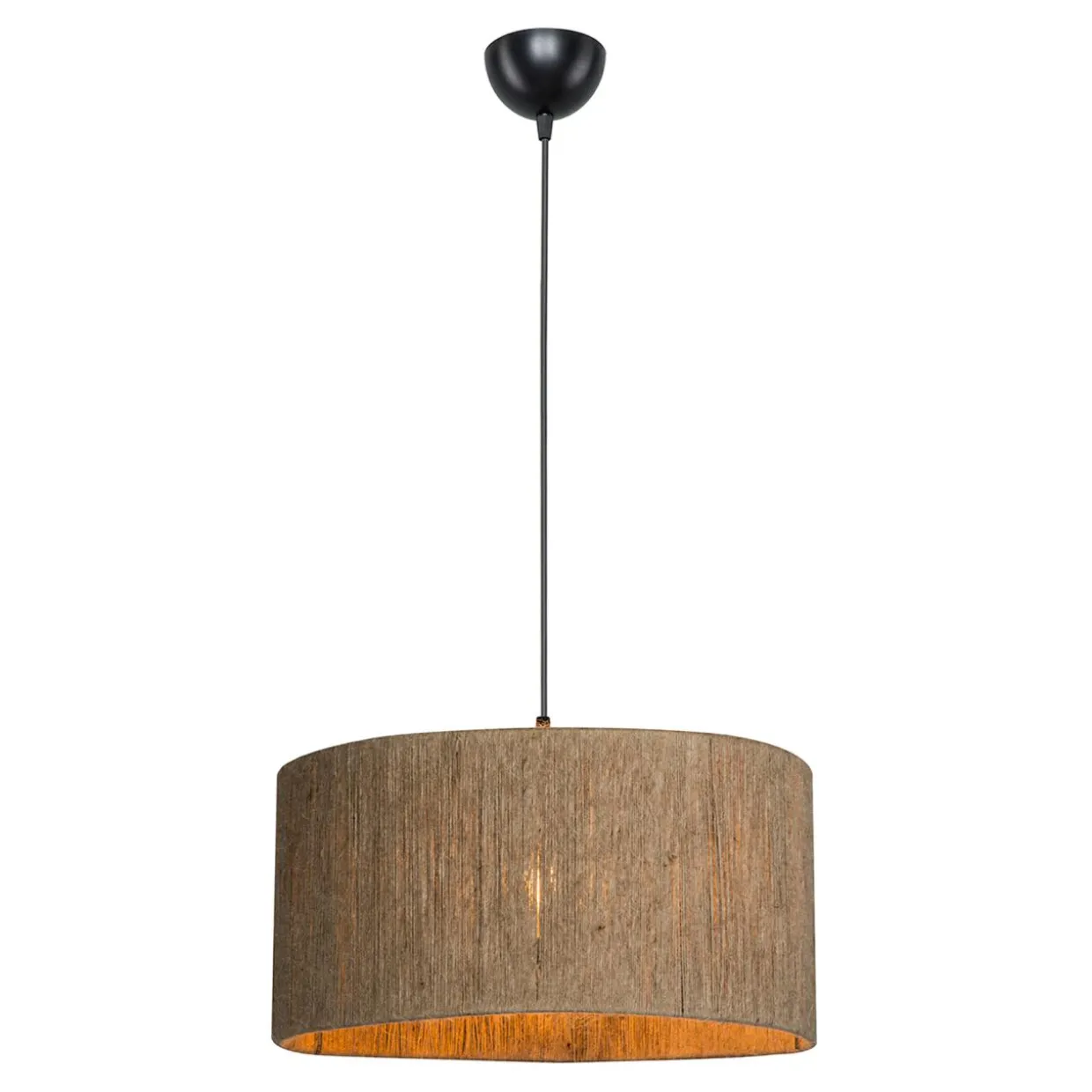 Lampa wisząca boho brązowa AFRA