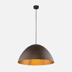 Lampa wisząca brązowa FARO