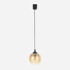 Lampa wisząca bursztynowa MIX fi 18 cm