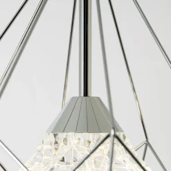 Lampa wisząca chrom AMY