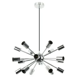 Lampa wisząca chrom MANDI 51 cm