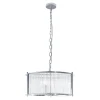 Lampa wisząca chrom MARMO 50 cm