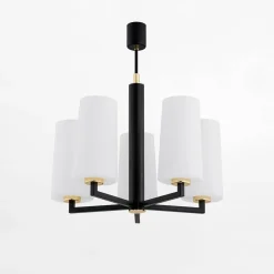 Lampa wisząca czarna CAMELOT PLUS