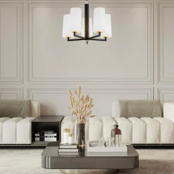 Lampa wisząca czarna CAMELOT PLUS