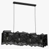 Lampa wisząca czarna CAMO IV