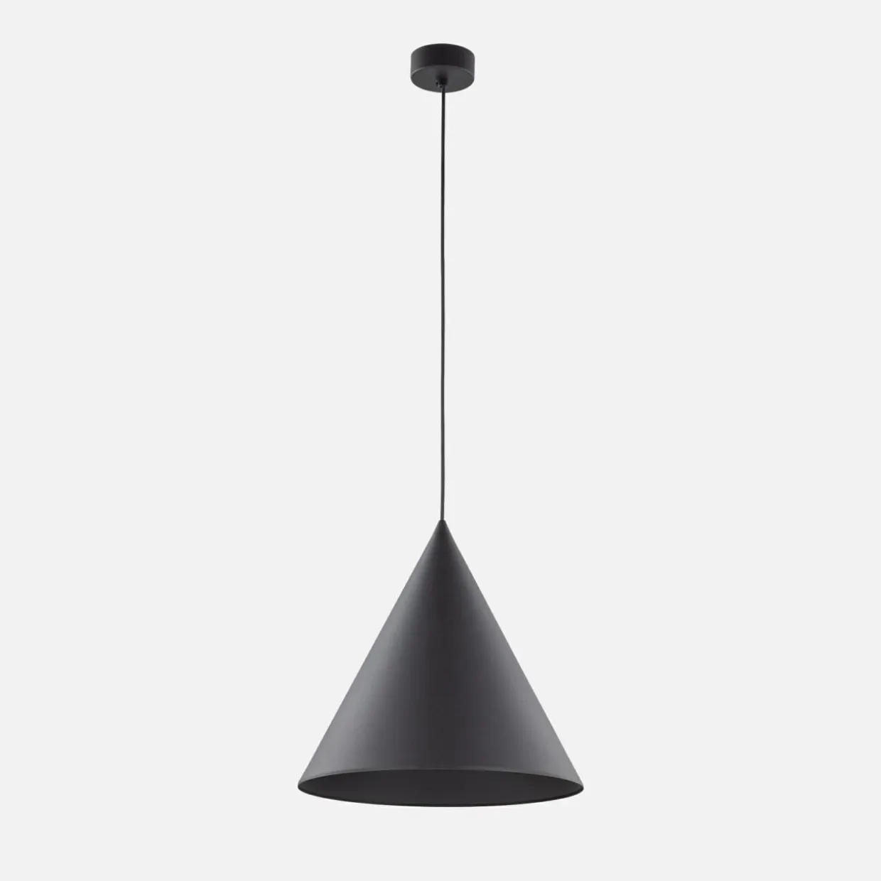 Lampa wisząca czarna CONO 1