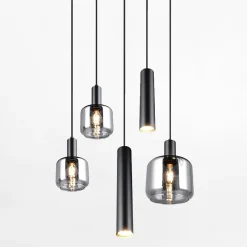 Lampa wisząca czarna MATARO