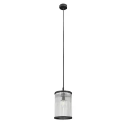 Lampa wisząca czarna SERGIO 15 cm