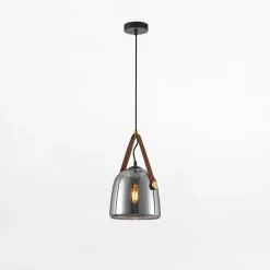Lampa wisząca czarna SOLTA